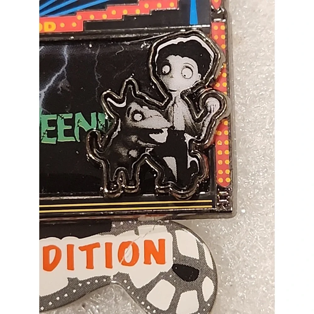 Disney Pin Frankenweenie Marquee Victor and Sparky Tim Burton DSF LE 500 92221‎